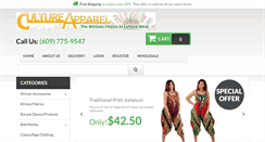 Desktop Screenshot of cultureapparel.com